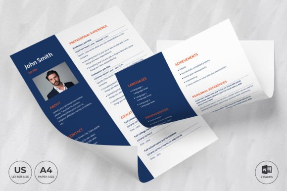 Business Coach Resume Template CV: A Strategic Design Asset