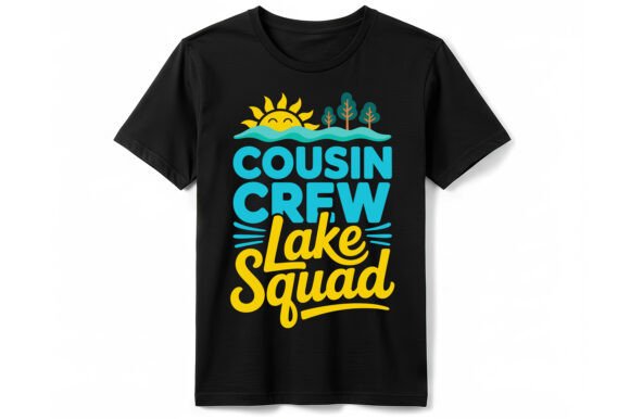 Cousin Crew Lake Squad T-Shirt: A Design Case Study