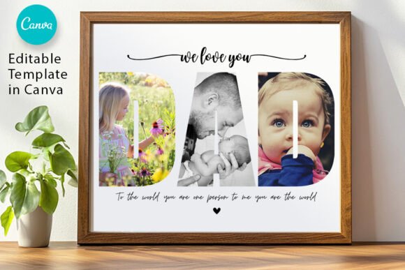 Create a Meaningful Dad Photo Collage: A Designer's Guide