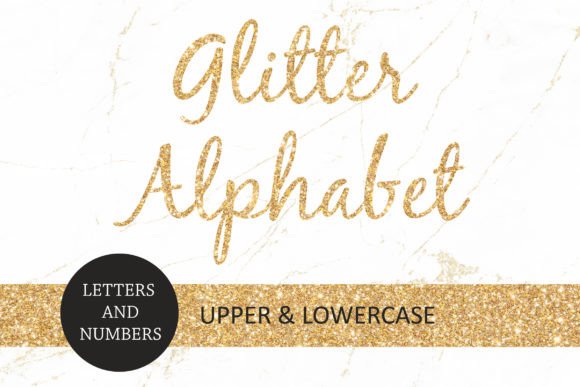 Gold Glitter Alphabet: A Designer's Guide to Luxurious Typography