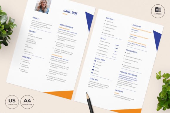 Interior Design Resume Template CV: A Modern Visual Toolkit