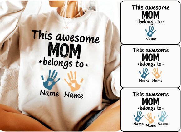 Mother's Day Svg: Elevate Mom Life Designs with Custom Kids Assets