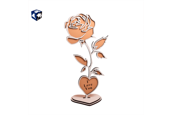 Rosa En Corte Laser: A Design Asset for Craft and Brand