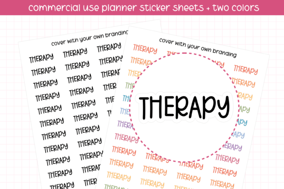 Therapy Planner Stickers: A Designer's Guide to Wellness-Focused Visual Assets